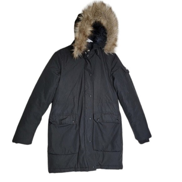 𝅺PENFIELD Women's Insulated Parka Black Coat Jacket Cold Weather Size XSMALL - Picture 1 of 12
